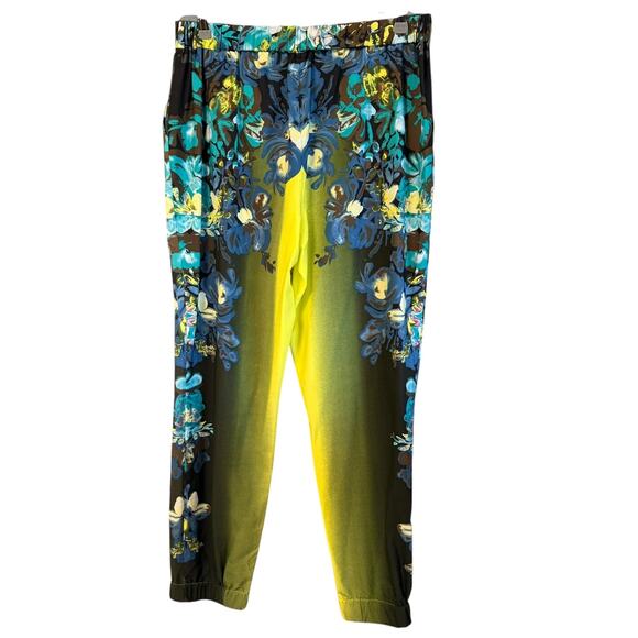 Walter Baker View Vibrant Floral Lightweight Jogger Pants Size 14 New w/ Tag - Picture 2 of 9